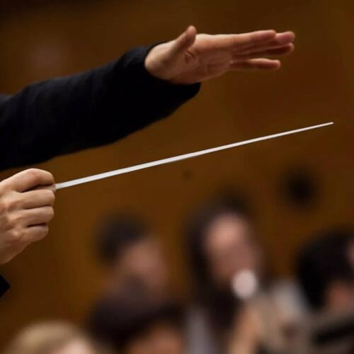 solfeggio Dirigent vodi solfeggio radionicu u centru Basso Continuo Zagreb